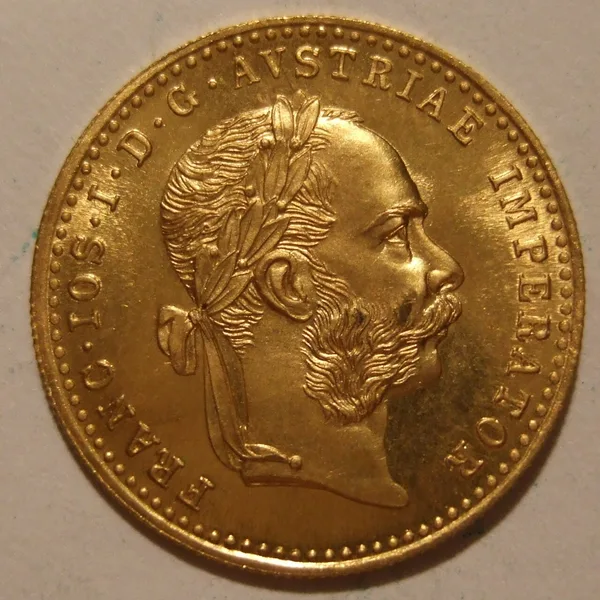 Austrian 4 Ducat gold coin